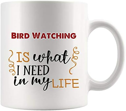 חיי זקוקים לציפורים צופה ספל קפה קפה ספלי תה מתנה | ילדים מאושרים ילדים מתנה צפרות תצפית על חיות בר